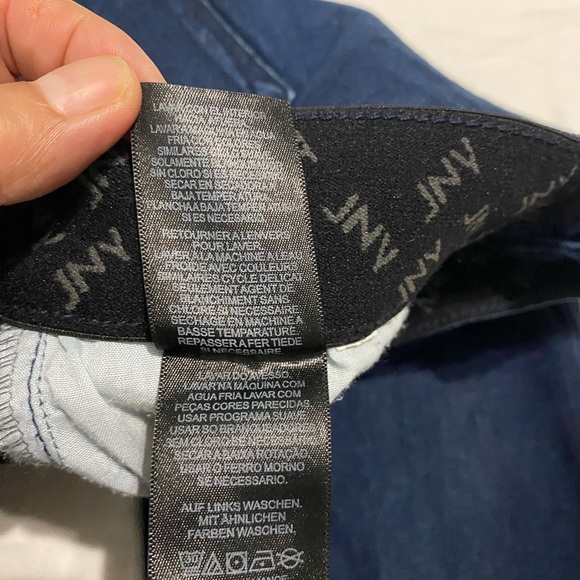 Jones New York Dark blue comfort waist straight jeans size 4 - Picture 6 of 10